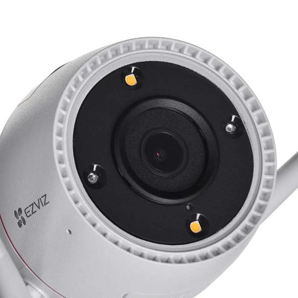 Imagem de Camera de Seguranca Externa Wifi 3MP FHD 2.8MM Branca - CS-H3C