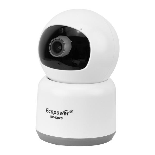 Imagem de Camera de Seguranca IP Ecopower EP-C025 - 3MP - Wi-Fi - Branco e Preto