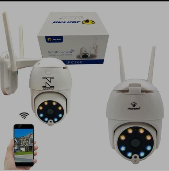 Imagem de Câmera de Segurança IP WIFI 360 PRO Visão Noturna Prova D'água Sensor de Movimento - JORTAN - 8176