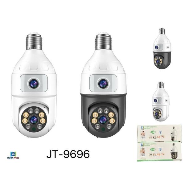 Câmera De Segurança Ip Wifi Full HD 2 Lentes Visão Noturna