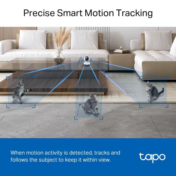 Câmera de segurança TP-Link TC72 1440P AI Home Protection Imagem de Câmera de segurança TP-Link TC72 1440P AI Home Protection