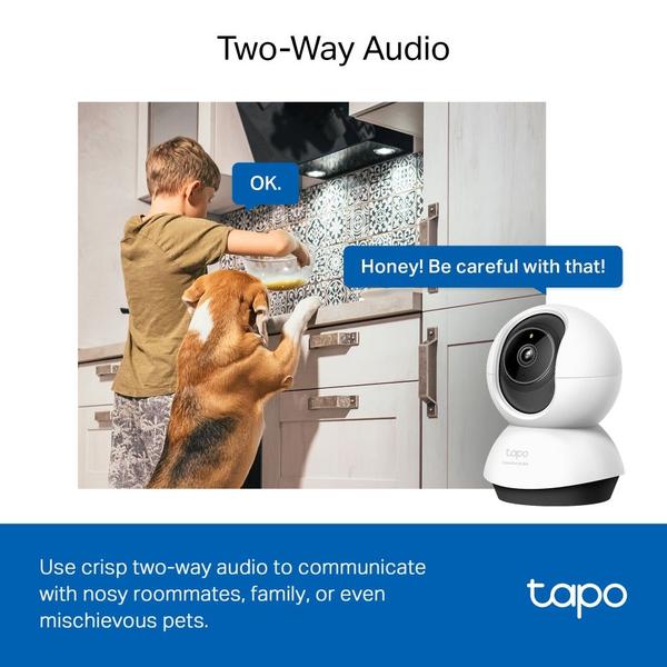 Câmera de segurança TP-Link TC72 1440P AI Home Protection Imagem de Câmera de segurança TP-Link TC72 1440P AI Home Protection