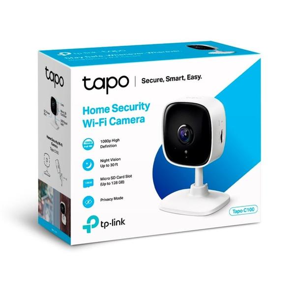 Imagem de Câmera De Segurança Wi-Fi Interna 1080p Full HD Tapo C100 Tp-Link