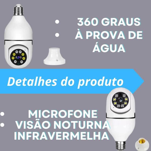 Imagem de Câmera de Segurança WiFi à Prova d'Água - Inteligente