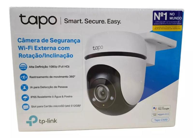 Imagem de Camera De Segurança Wifi Tp-link Tapo C500 Com Visão Noturna