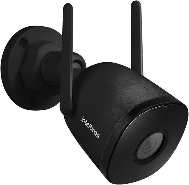 Imagem de Câmera de segurança Wifi Wireless Sem Fio Intelbras iM5 Visão Noturna Black Com Microfone