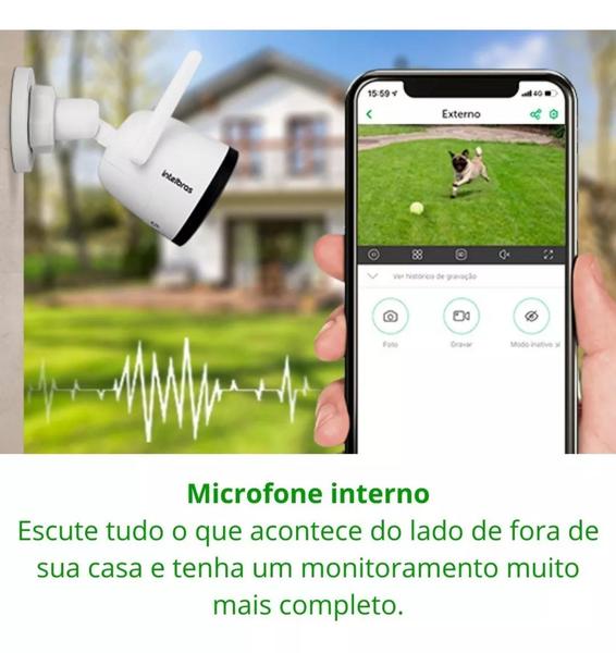 Imagem de Câmera De Vídeo Intelbras Im5 S Full Hd Com Cartao 64gb