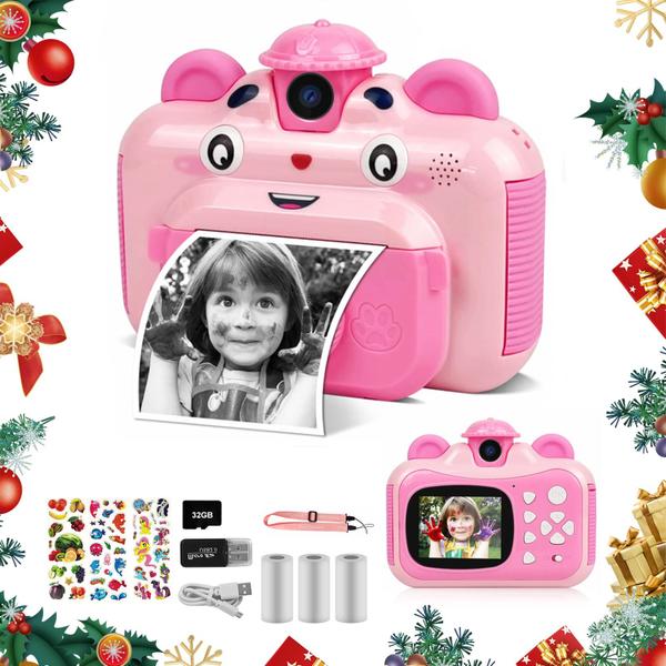 Imagem de Câmera digital CL FUN Instant Print 20MP para crianças de 6 a 12 anos