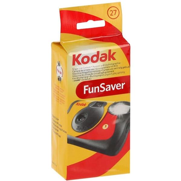 Imagem de Camera Digital Descartavel Kodak Funsaver - com Flash de 27 Exposicoes - Preto