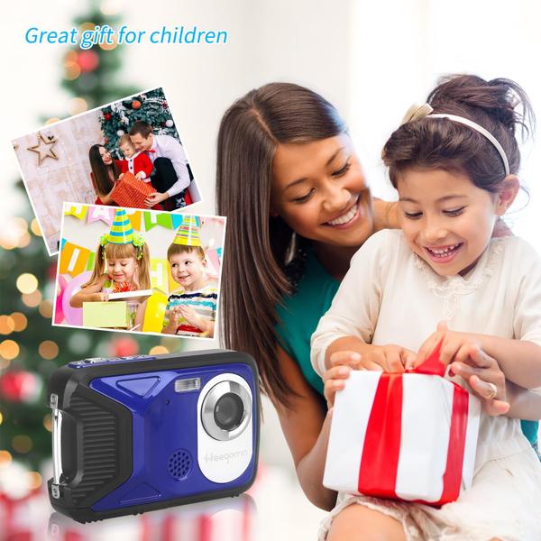 Câmera digital impermeável Heegon HD1080P 30MP com cartão de 32GB - Heegomn Imagem de Câmera digital impermeável Heegon HD1080P 30MP com cartão de 32GB