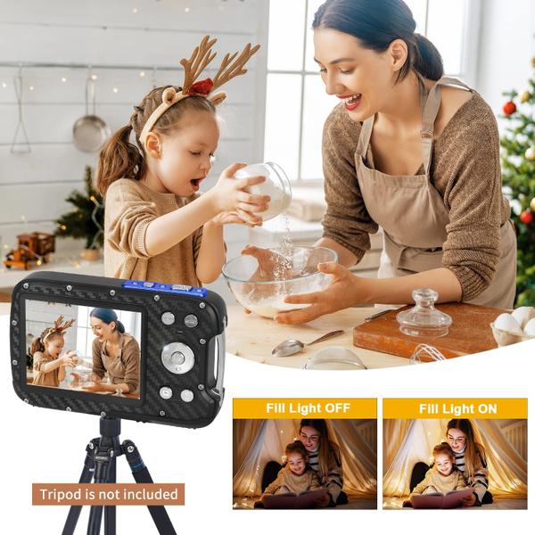 Câmera digital impermeável Heegon HD1080P 30MP com cartão de 32GB - Heegomn Imagem de Câmera digital impermeável Heegon HD1080P 30MP com cartão de 32GB