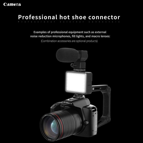 Imagem de Câmera digital Yoidesu 4K Vlogging 64MP Night Vision WiFi