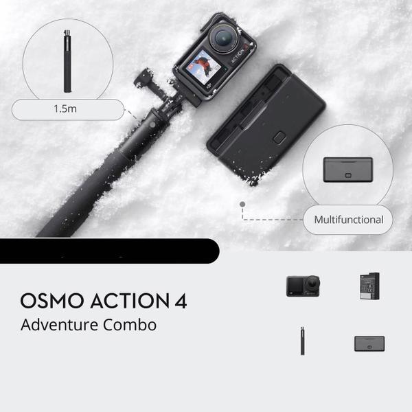 Imagem de Câmera DJI Osmo Action 4 Adventure Combo