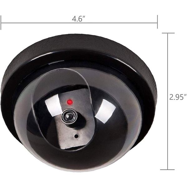 Imagem de Câmera dome CCTV de segurança fictícia WALI SD-4 com luz LED