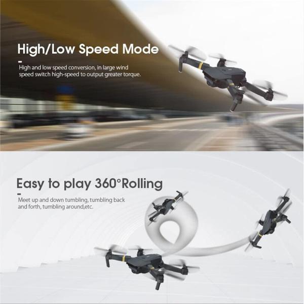 Câmera Drone Lovskoo E58 FPV 4K HD 500mAh 7-9min de voo Imagem de Câmera Drone Lovskoo E58 FPV 4K HD 500mAh 7-9min de voo