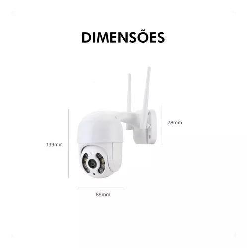 Imagem de Câmera Dvr Ip Espiã Wifi Ios Android Externa Prova Dágua2 A8-01