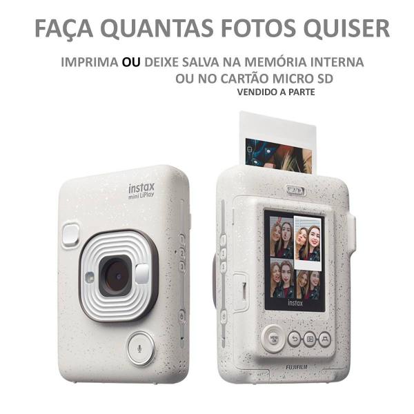 Imagem de Câmera e Impressora Bluetooth Instax Liplay Hibrida 2 em 1  + Filme 10 fotos