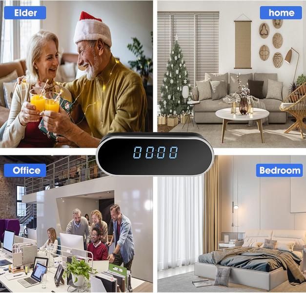 Câmera escondida SAMMICINCO HD 1080P WiFi com visão noturna Imagem de Câmera escondida SAMMICINCO HD 1080P WiFi com visão noturna