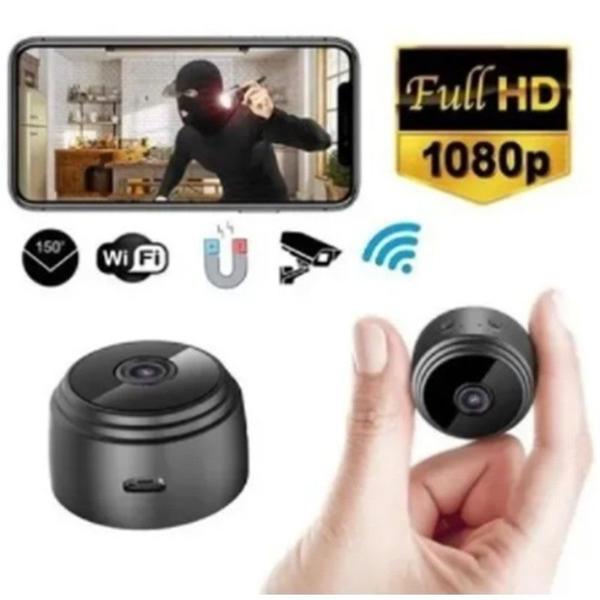 Imagem de Câmera Espiã Mini Wifi Hd 1080p Filma e Grava em Tempo Real