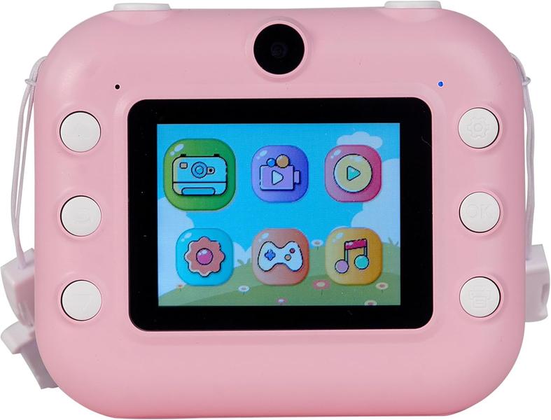 Câmera Fotográfica Digital Impressão Instantânea Rosa - Zoop Toys Imagem de Câmera Fotográfica Digital Impressão Instantânea Rosa - Zoop Toys
