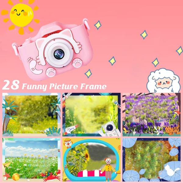 Câmera Fotográfica Infantil Com Proteção - Vídeo Jogos 32gb - M&C Imagem de Câmera Fotográfica Infantil Com Proteção - Vídeo Jogos 32gb