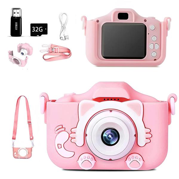 Câmera Fotográfica Infantil Com Proteção - Vídeo Jogos 32gb - M&C Imagem de Câmera Fotográfica Infantil Com Proteção - Vídeo Jogos 32gb