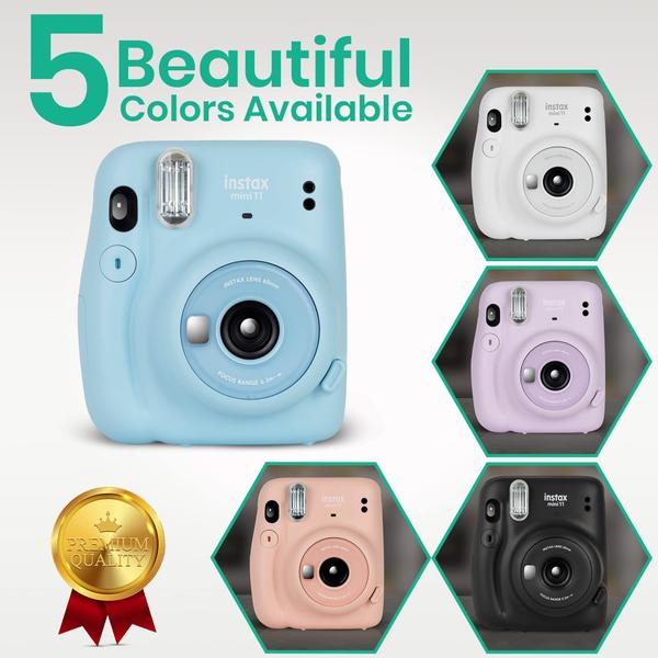 Imagem de Câmera Fujifilm Instax Mini 11 com filme 60 folhas e acessórios