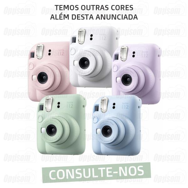 Imagem de Câmera Fujifilm Instax Mini 12 Branca Revela Foto + 20 Fotos + 10 Fotos Macaron