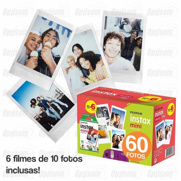Câmera Fujifilm Instax Mini 12 Verde Menta Revela Foto + 60 Fotos Imagem de Câmera Fujifilm Instax Mini 12 Verde Menta Revela Foto + 60 Fotos