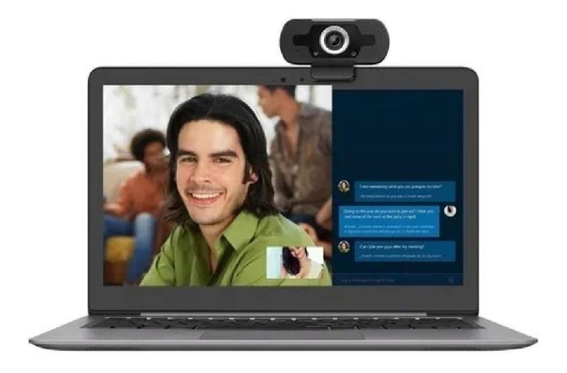 Imagem de Camera Full Hd 1080p Webcam Usb Microfone Desktop Laptop Pc/ios/android