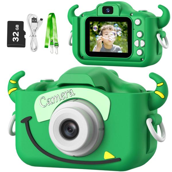 Imagem de Câmera infantil goopow de 3 a 8 anos com cartão SD de 32 GB 12 MP 1080p HD