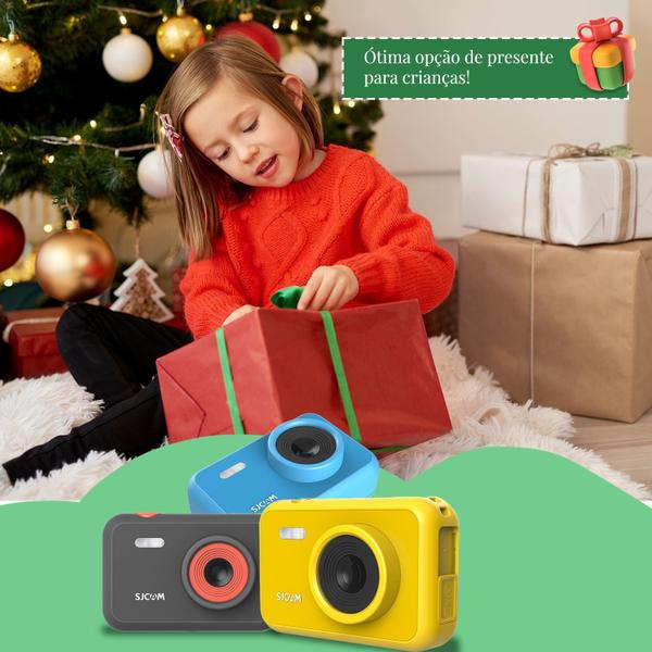 Imagem de Câmera Infantil Sjcam Funcam 5mp Lcd 2.0 - Azul