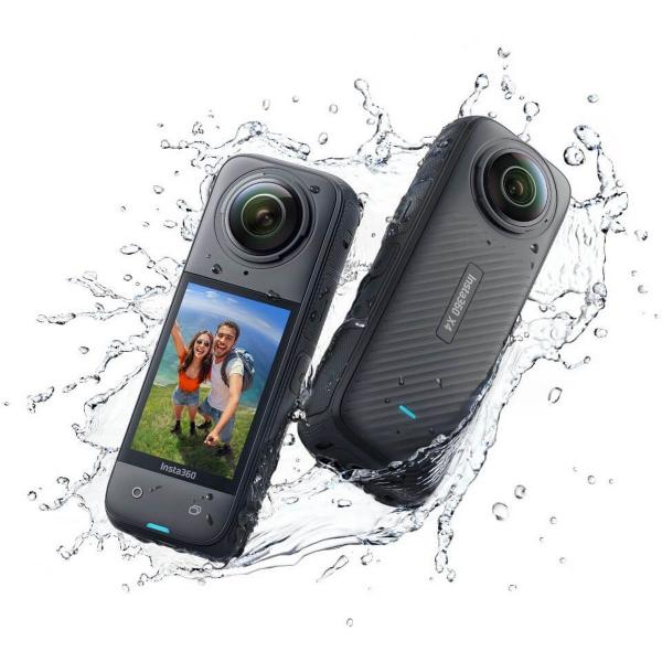 Imagem de Câmera Insta360 X4 Adventure Bundle (Baterias + Cartão + Bastão)