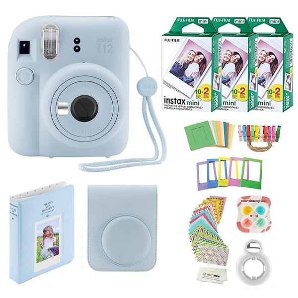 Imagem de Câmera instantânea Fujifilm Instax Mini 12 com 60 filmes e estojo