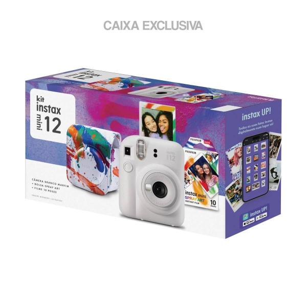 Imagem de Câmera Instantanea Instax Mini 12 Kit Filme Spray Original com Bolsa e Álbum