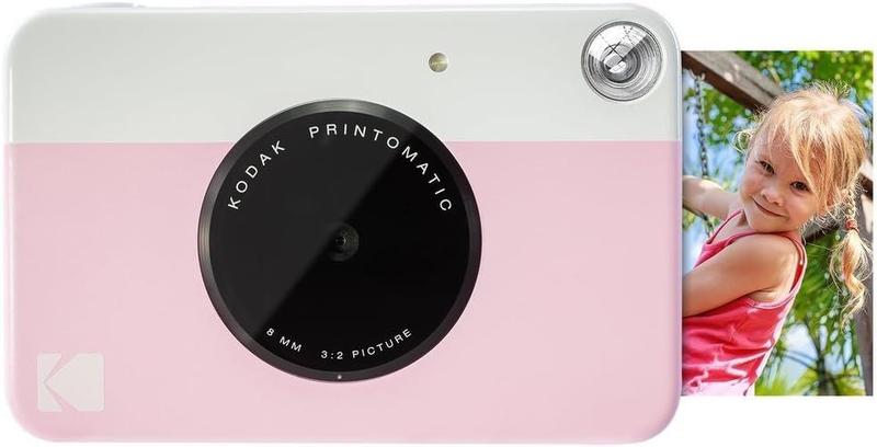 Imagem de Câmera instantânea Kodak Printomatic Pink Paper 20 folhas