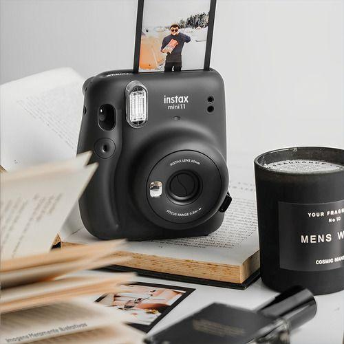 Câmera Instax Mini 11 Tirar Foto Com Espelho Selfie Grafite - Alinee Imagem de Câmera Instax Mini 11 Tirar Foto Com Espelho Selfie Grafite