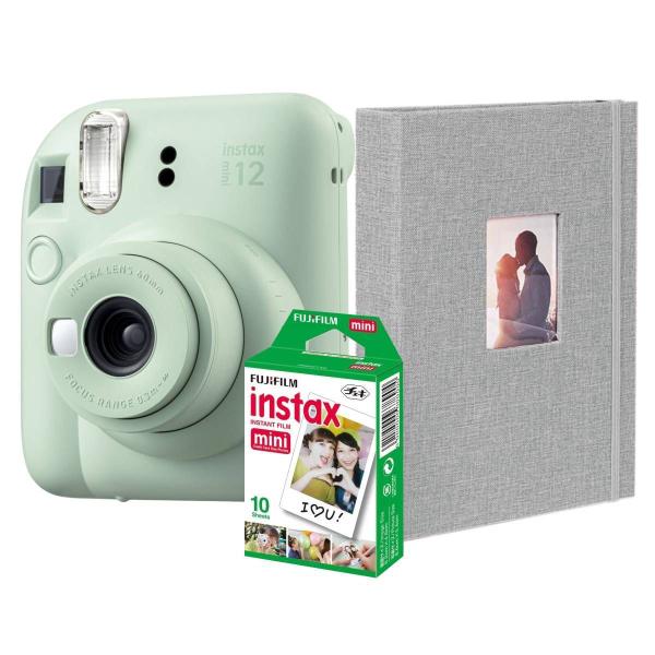 Imagem de Camera Instax Mini 12 com Filme 10 Fotos + Álbum Revela Foto na hora