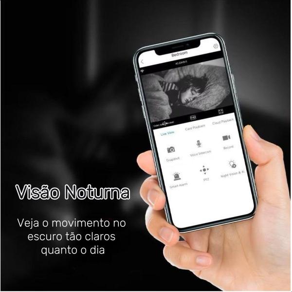 Imagem de Câmera Inteligente WiFi FullHD 2MP Visão Noturna SmartLife