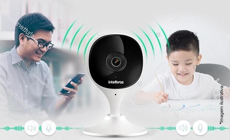 Imagem de Câmera Interna Wi-Fi Full Hd Imx C Black Intelbras