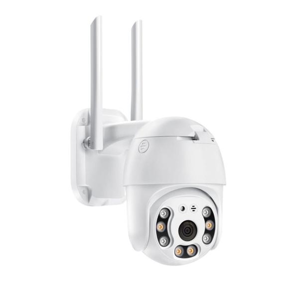 Imagem de Camera Ip A8 Wifi Externa Hd Sensor De Movimento Ptz Speed Dome a Prova Agua Zoom 2 Antena