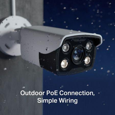 Imagem de Camera Ip Cftv Poe Bullet Externa Colorida 4mp Vigi C340 4mm