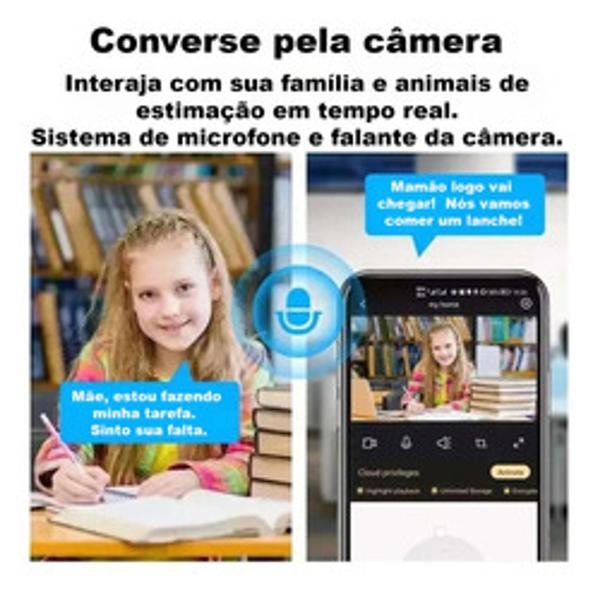 Imagem de Câmera Ip Inteligente Wifi Segurança Tomada Full Hd 1080p - Inova