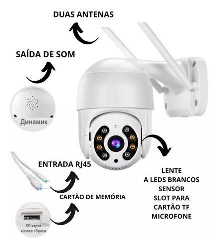 Imagem de Camera Ip Wifi Full Hd 1080p Infravermelho Prova D'agua