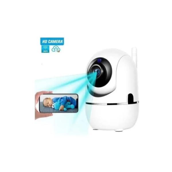 Câmera IP Wifi HD 360 Visão Noturna 720p/1080p com áudio - Lightbek Official Store Imagem de Câmera IP Wifi HD 360 Visão Noturna 720p/1080p com áudio