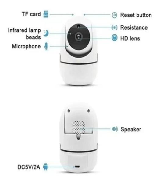 Imagem de Camera Ip Wifi Robo Inova Onvif Audio Varredura Automática - Lotus