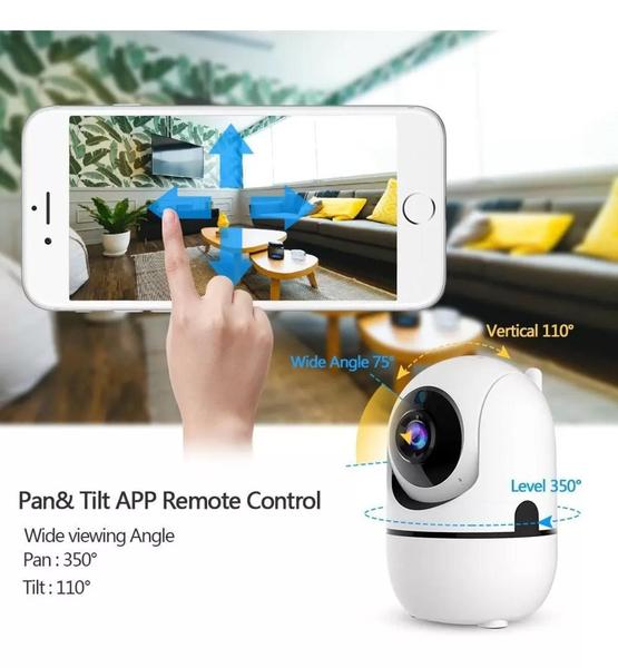 Imagem de Camera Ip Wifi Robo Onvif Audio Varredura Automática - IP Câmera