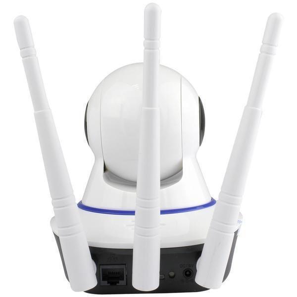 Imagem de Câmera Ip Wireless Infravermelho 720P Suporte Andoid Ios 3 Antenas