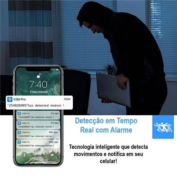 Imagem de Câmera Ipc360 Wifi Ip Hd Visão Noturna Detector De Movimento