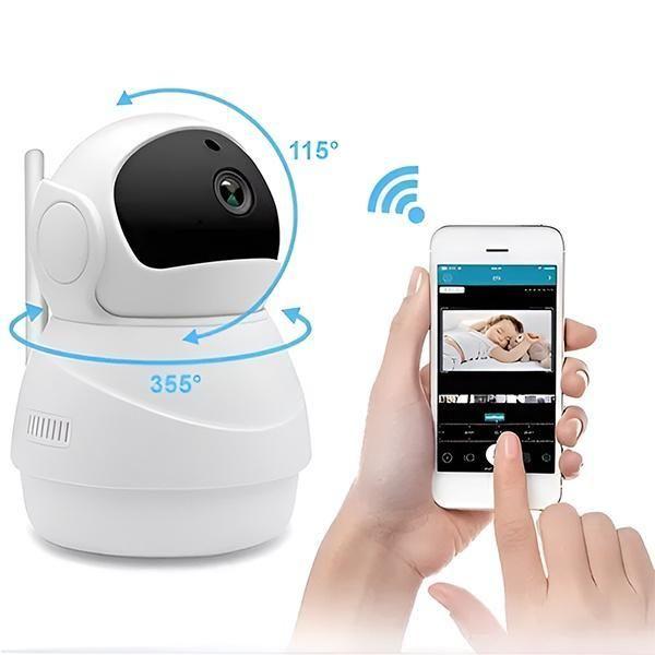 Câmera Ipc360 Wifi Ip Hd Visão Noturna Detector De Movimento - Jortan Imagem de Câmera Ipc360 Wifi Ip Hd Visão Noturna Detector De Movimento